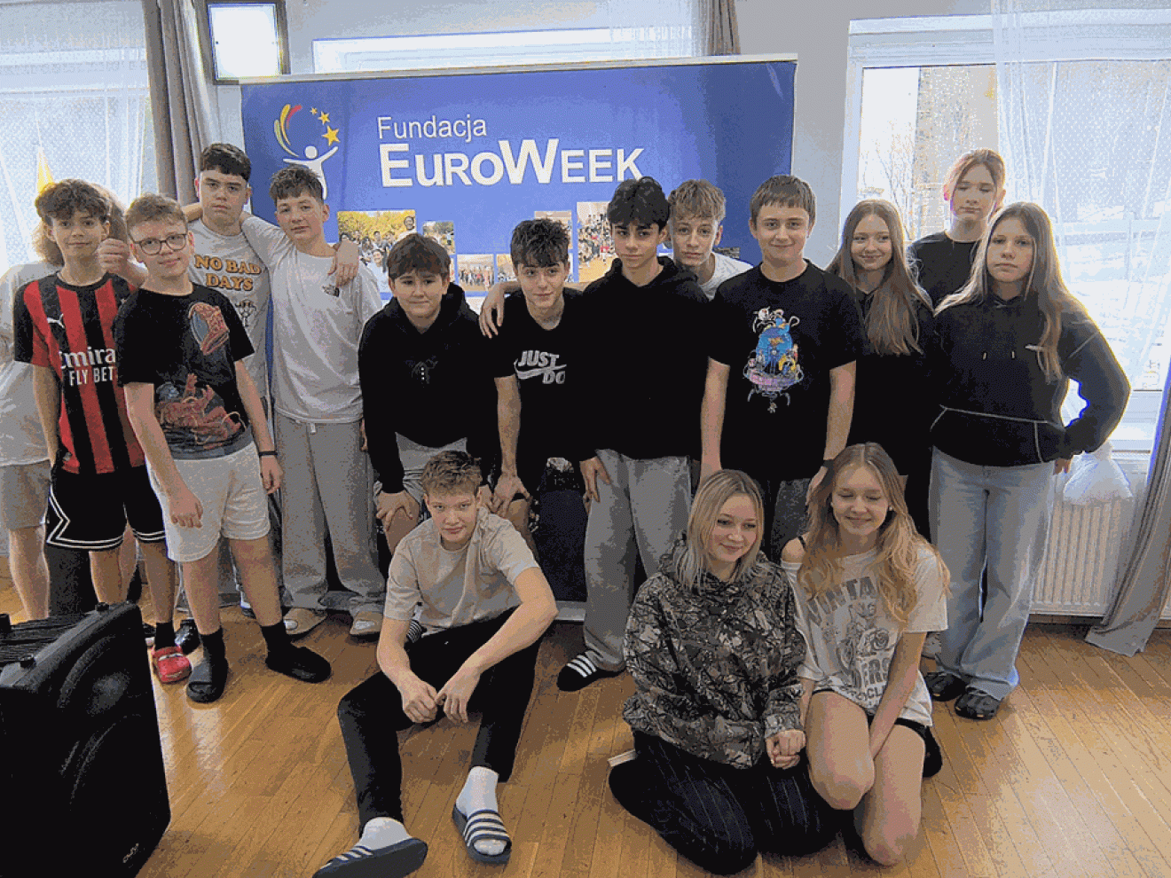 EuroWeek- warsztaty językowe klasy 8f