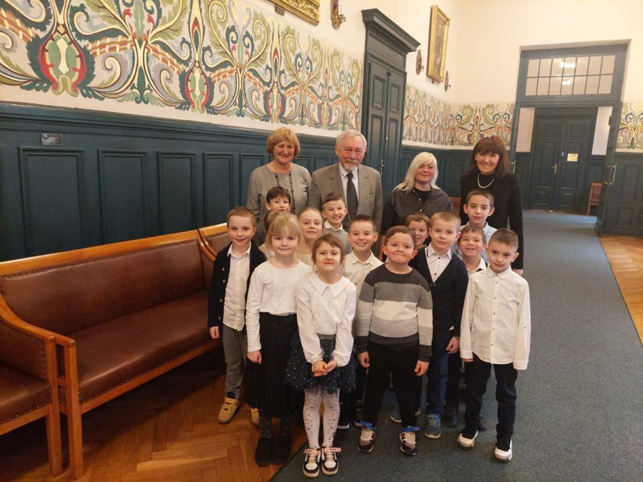 Klasa 1b w Urzędzie Miasta