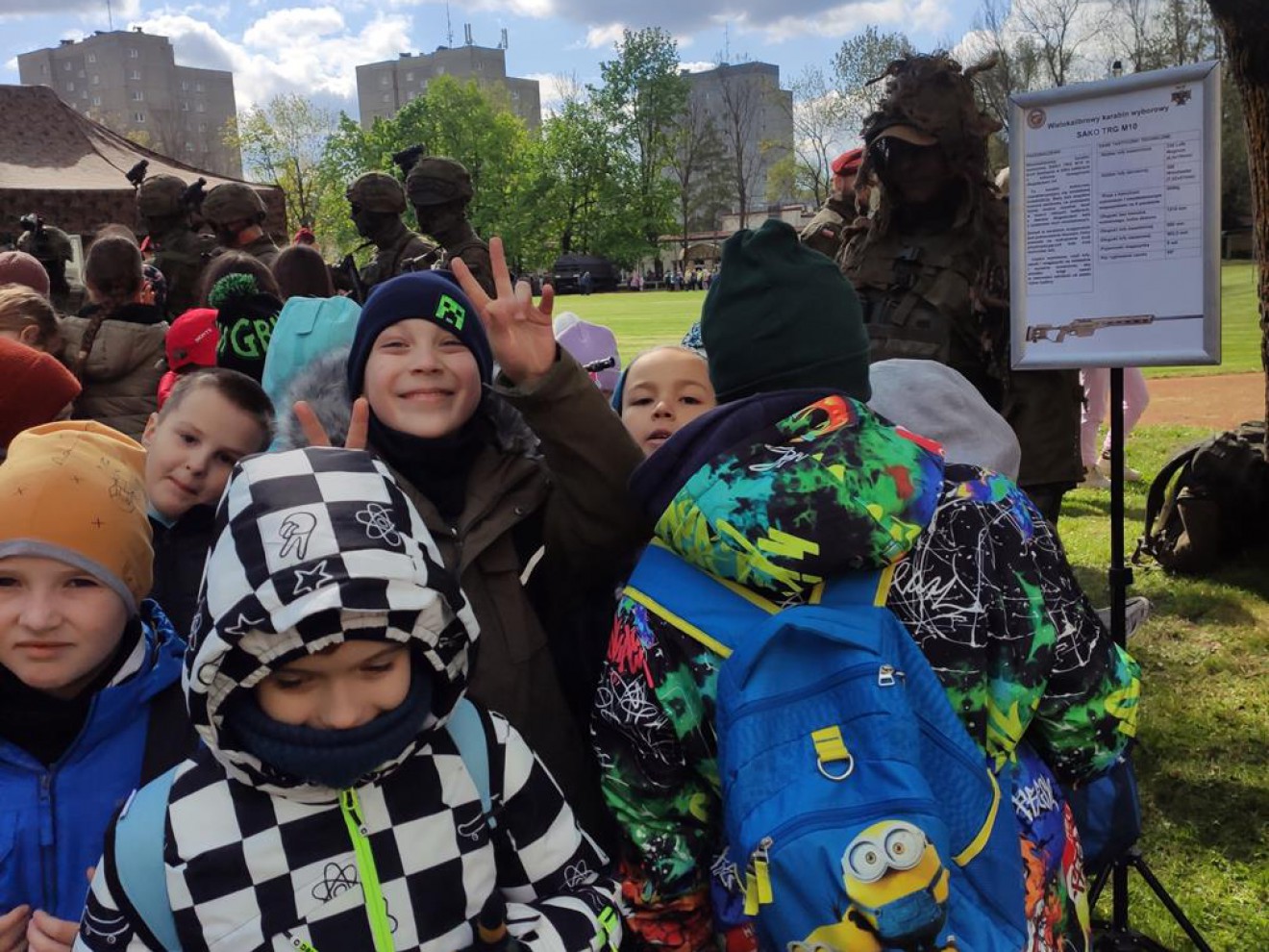 Klasa 2b z wizytą w 16 Batalionie Powietrznodesantowym