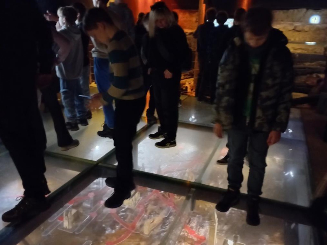 Klasa 6b w Podziemiach Rynku Głównego