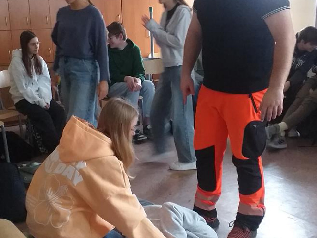 Krakowscy uczniowie ratują życie- warsztaty klas 4,6,i 8