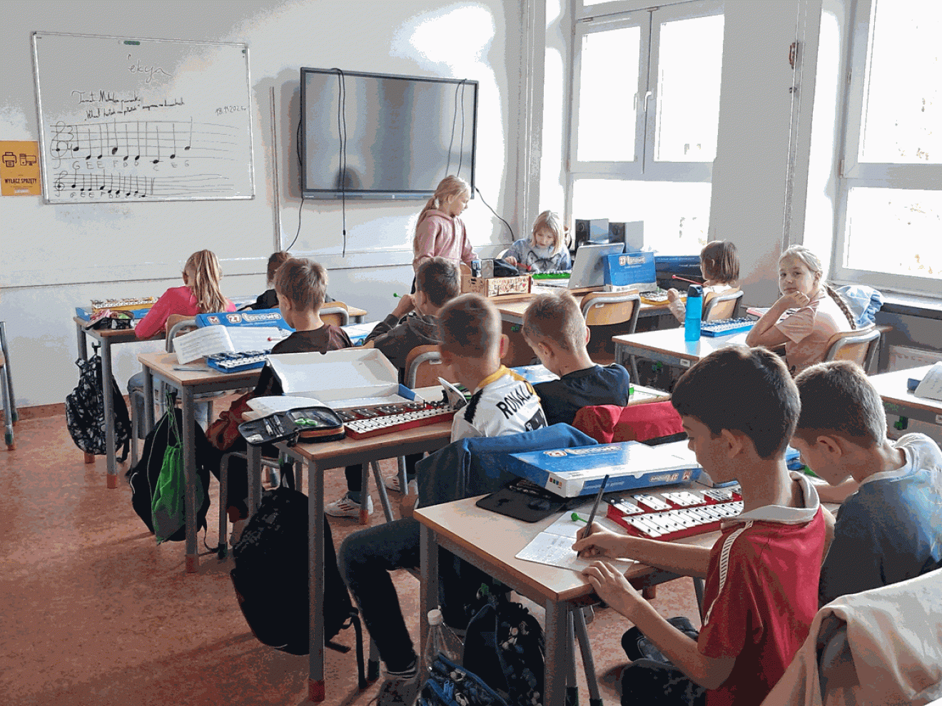 Odwrócona lekcja w klasie 3c