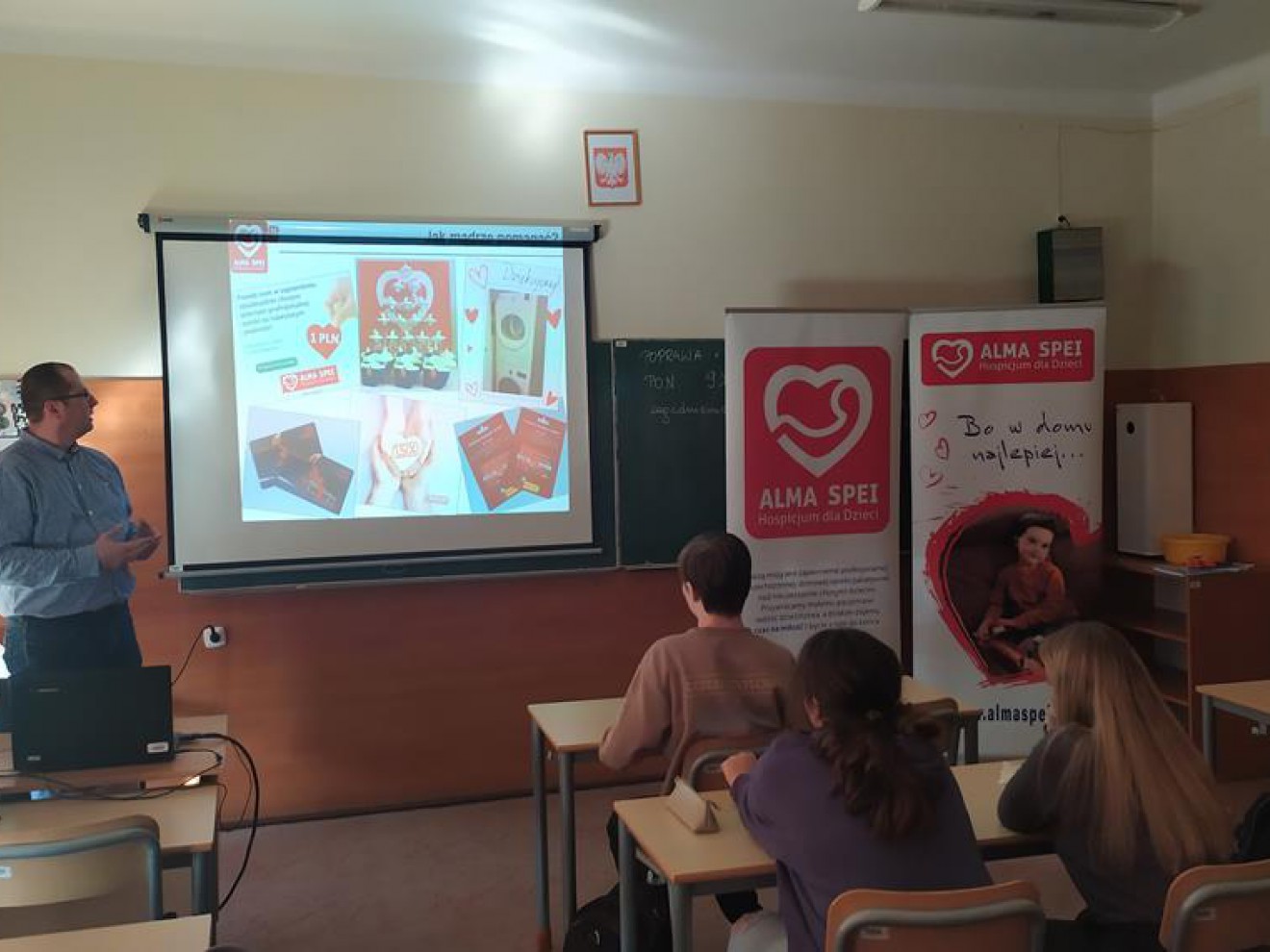 Spotkanie z koordynatorem wolontariatu w Alma Spei