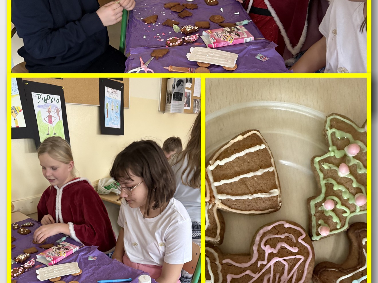 Świąteczne zajęcia języka angielskiego – 5b i 7b w magicznej atmosferze Bożego Narodzenia