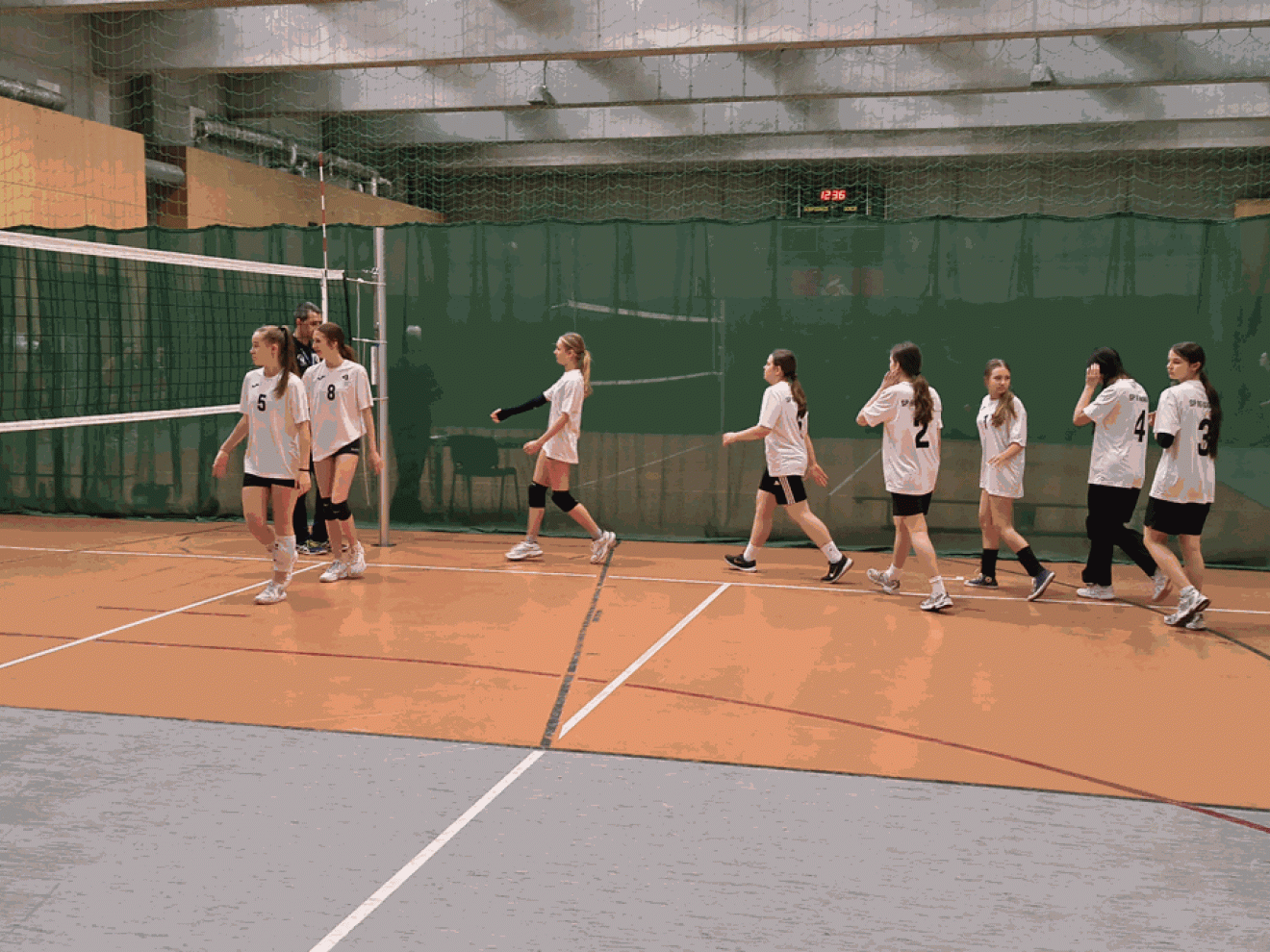 Turnieje siatkówki  w ramach Igrzysk Młodzieży Szkolnej.