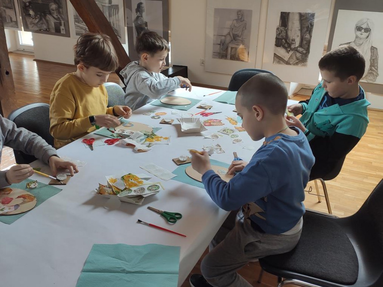 Wielkanocne warsztaty klasy 2b