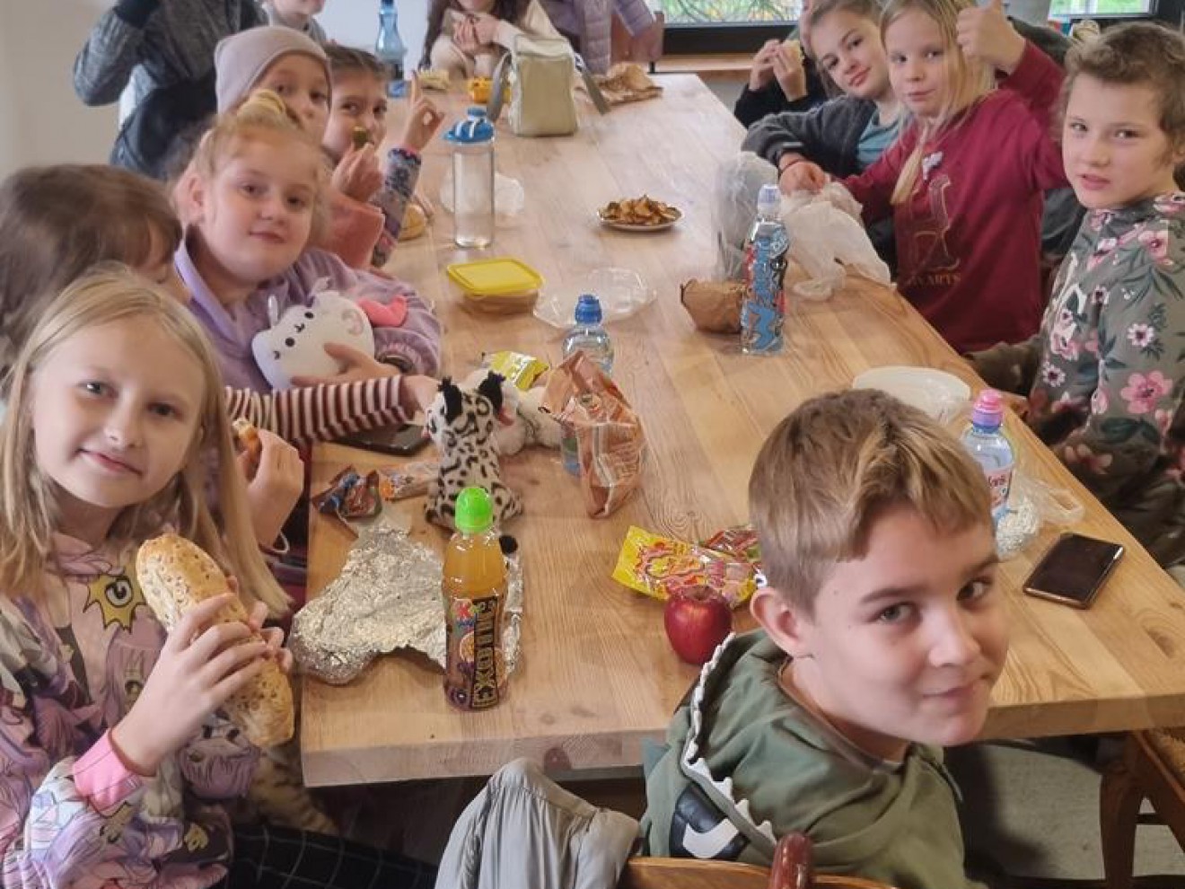 Wycieczka kl. 4b do Niezwojowic