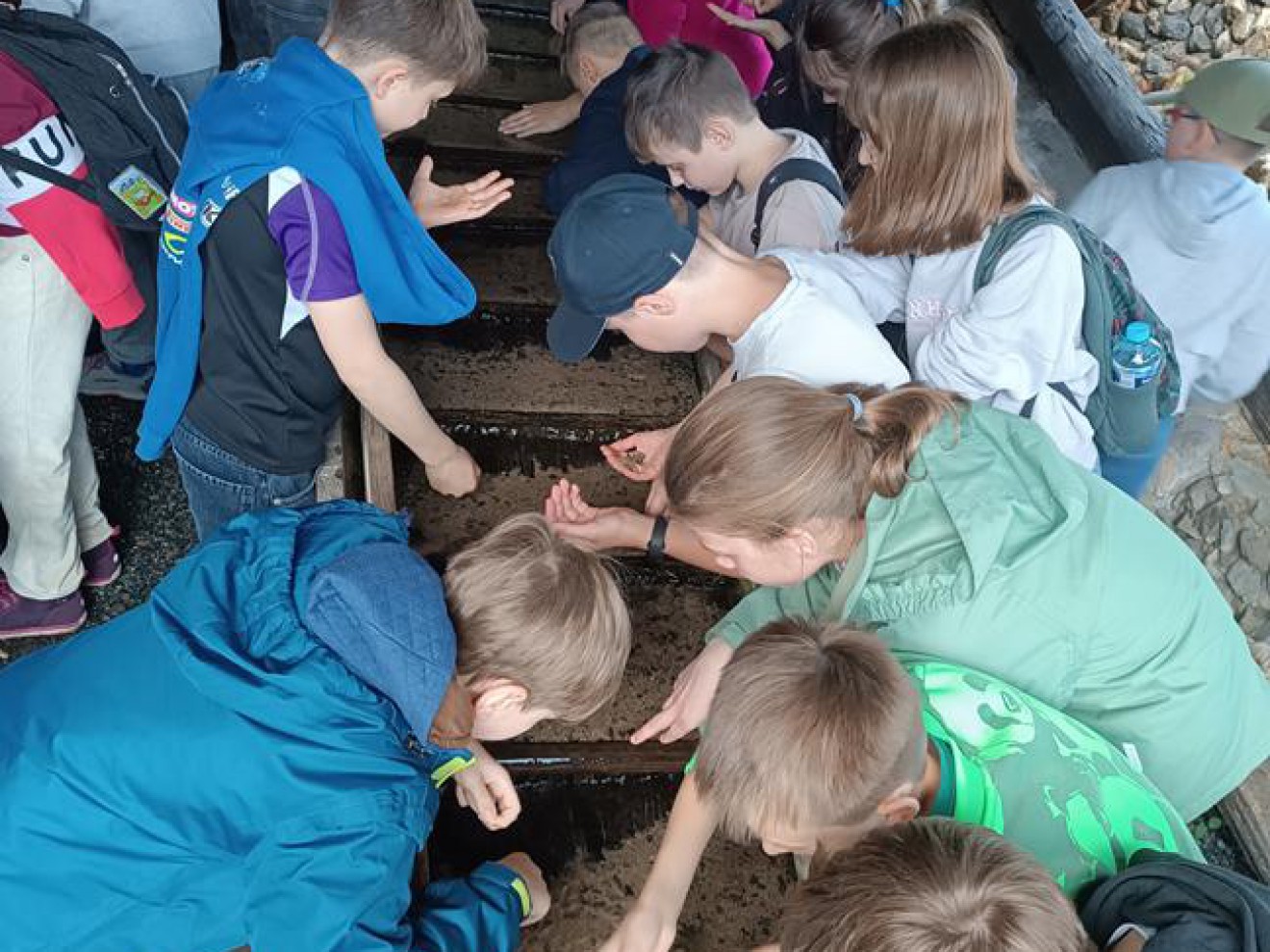 Wycieczka klas 5a i 5c w Góry Stołowe