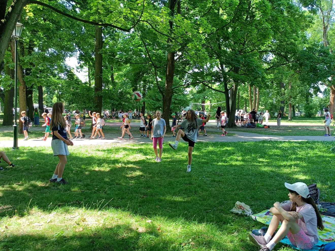 Wycieczka klasy 6d do Parku Jordana