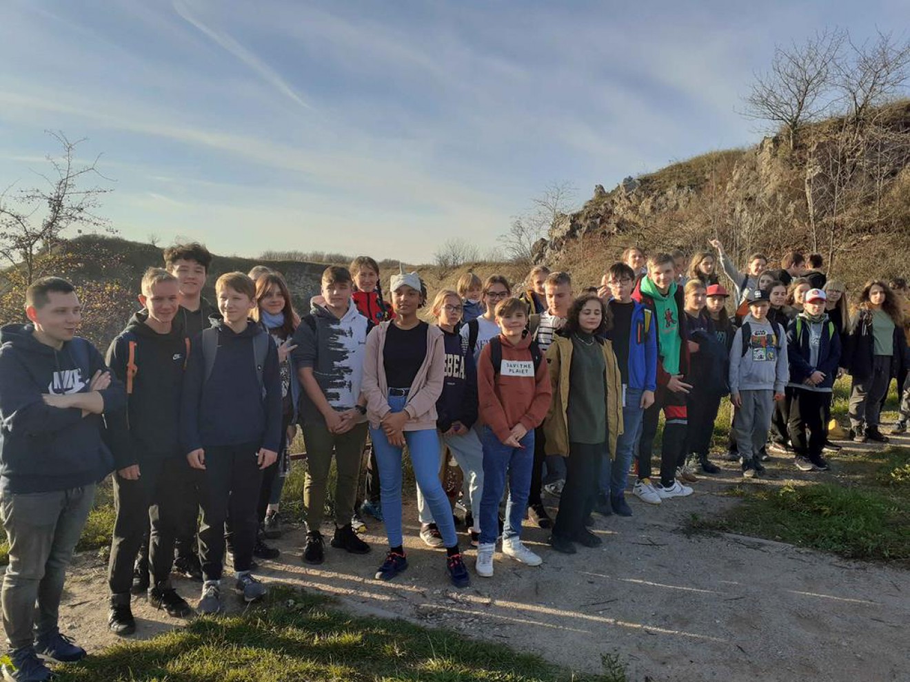 Wycieczka uczniów klasy 7a i 7c do Jaskini Raj i Centrum Geoedukacji w Kielcach