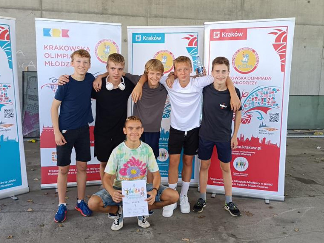 Zawody Lekkoatletyczne w ramach Krakowskiej Olimpiady Młodzieży