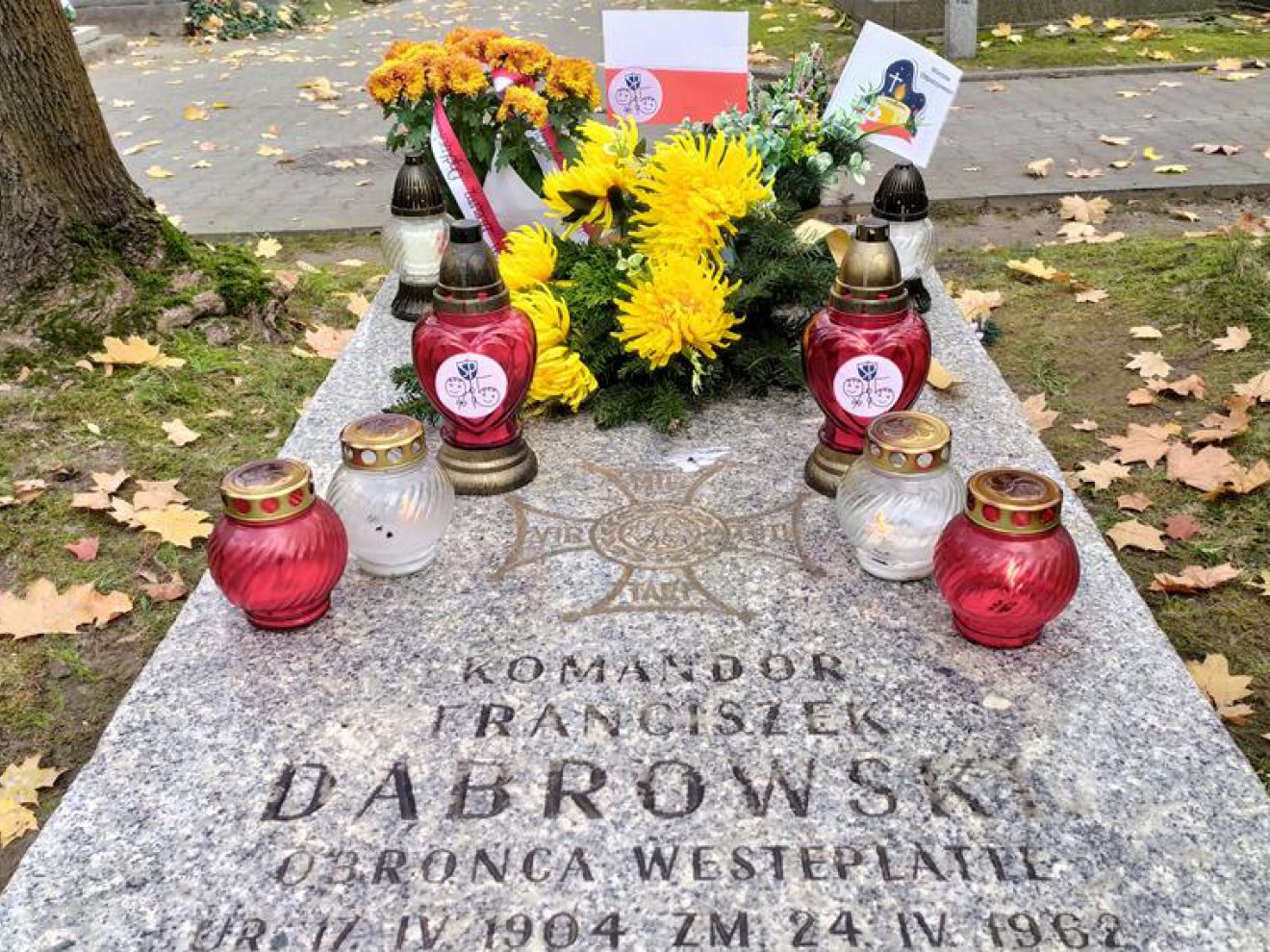 „Znicz dla westerplatczyka”