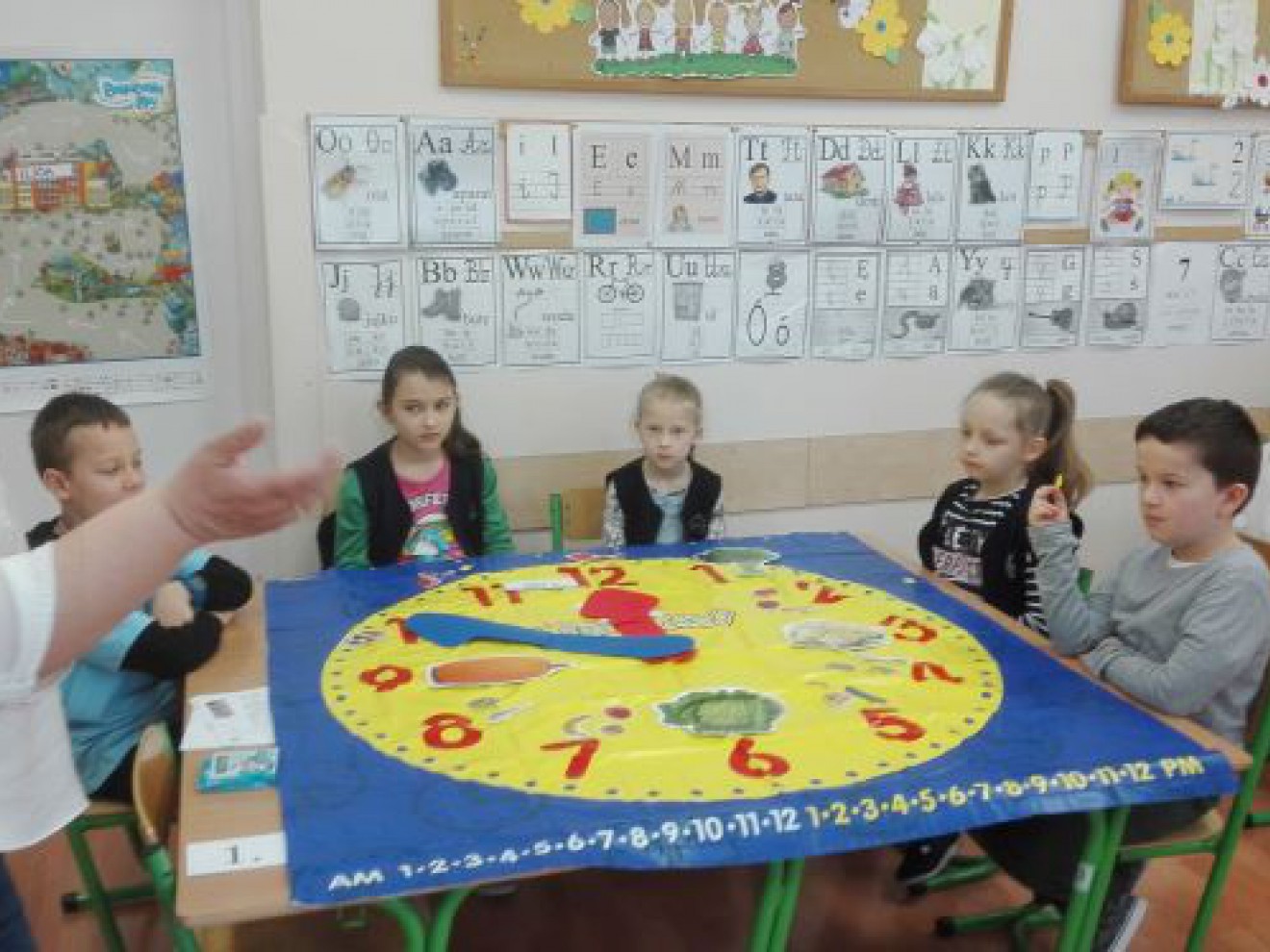 Festiwal Gier Matematycznych w klasie 1 d i 1 e