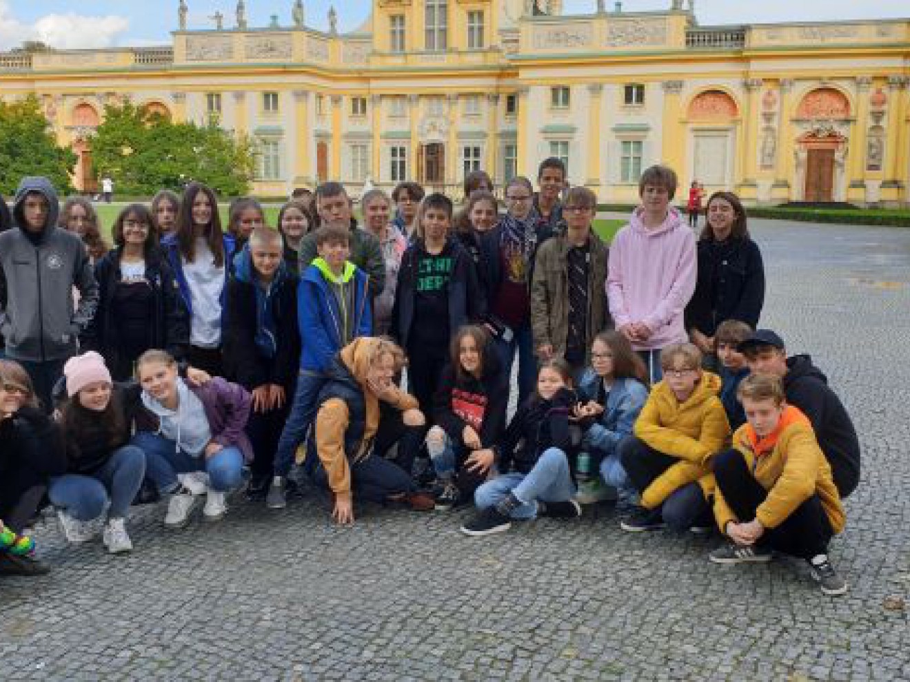 Kl. 8 a i 8 c na wycieczce w stolicy