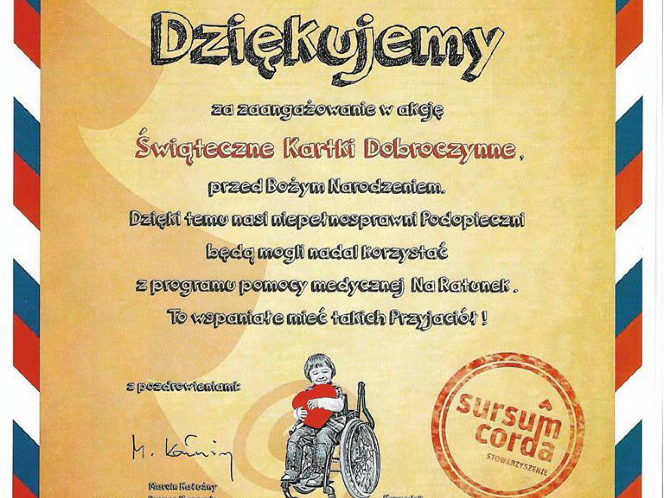 Świąteczne Kartki Dobroczynne