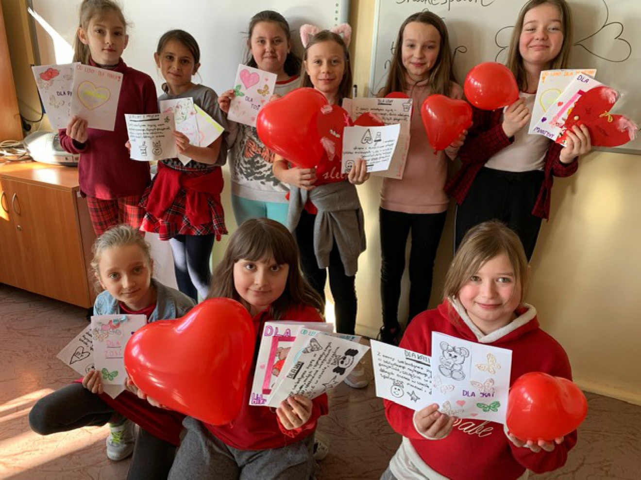 Walentynki w naszej szkole