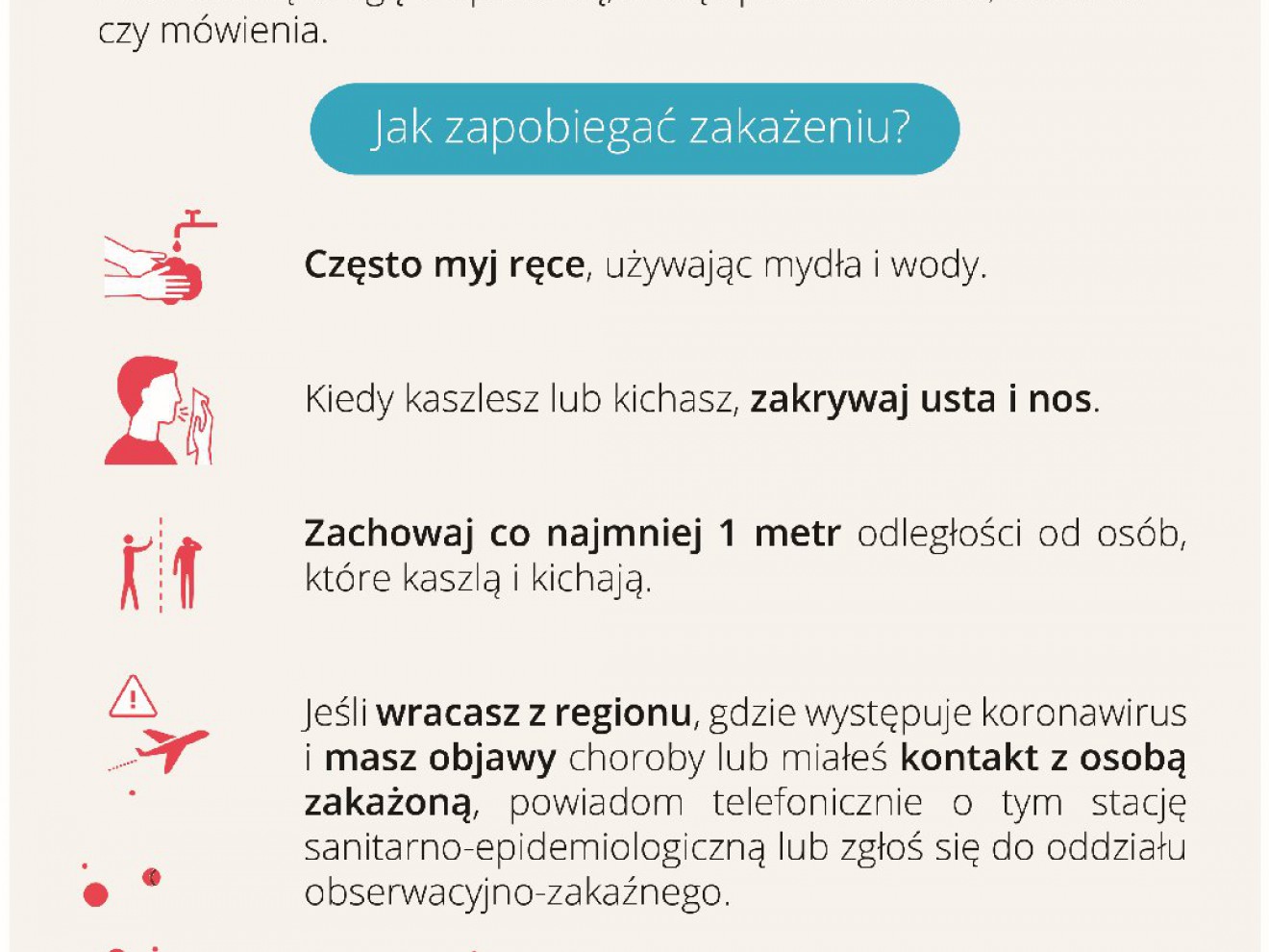 Informacja w sprawie środków ochrony przeciwko koronawirusowi