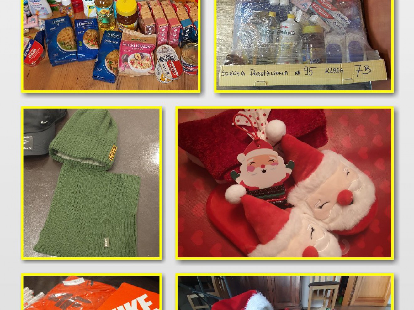 „Akcja Mikołajkowa oraz pomoc świąteczna dla rodzin Alma Spei”