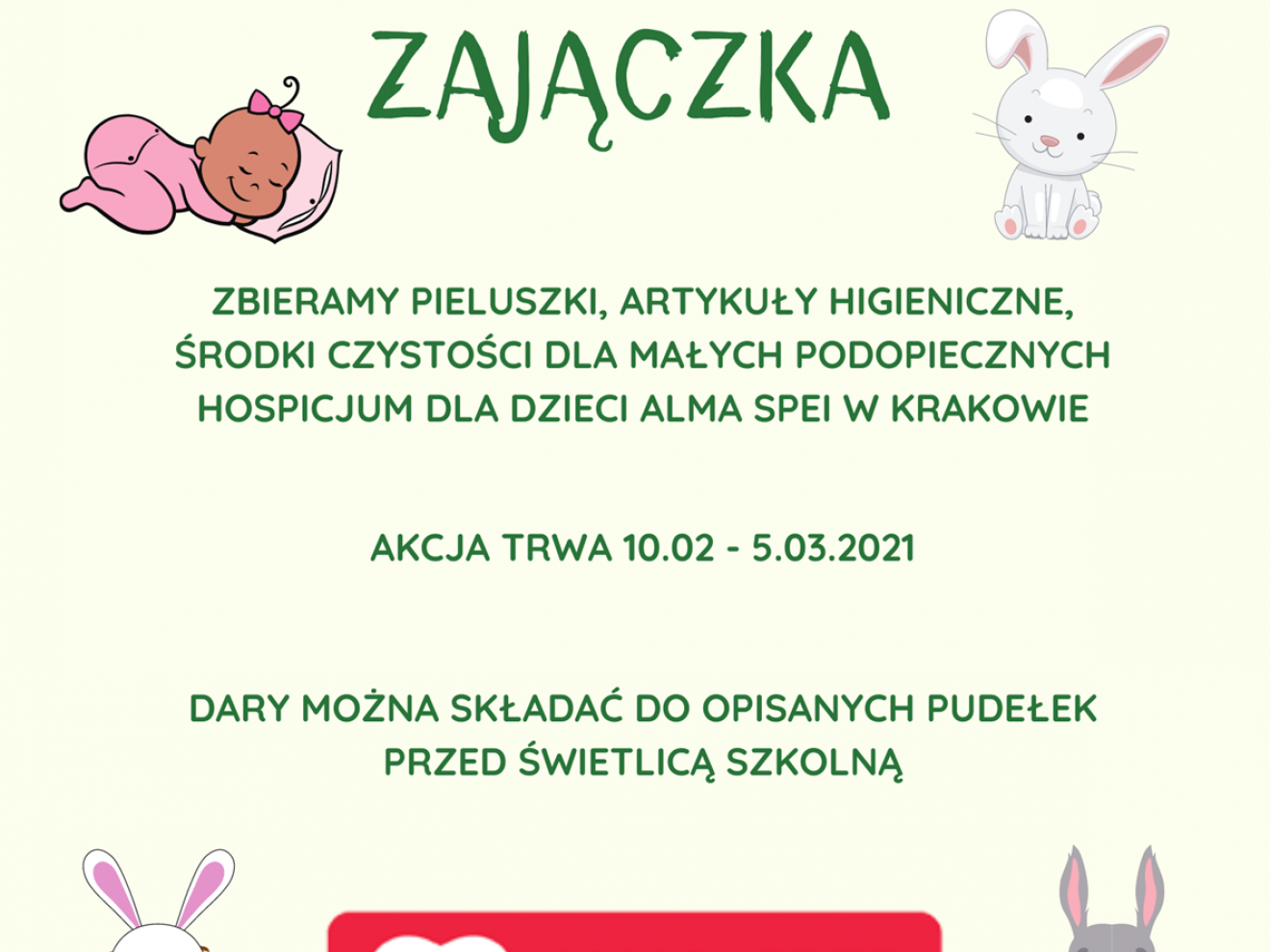PIELUSZKA NA ZAJĄCZKA
