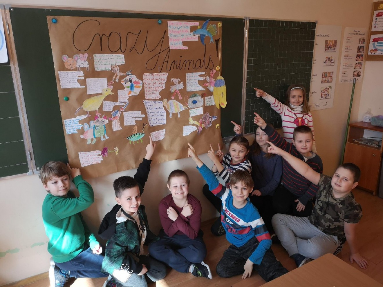 CRAZY ANIMALS – SZALONE ZWIERZAKI – PROJEKT KLASOWY 2D