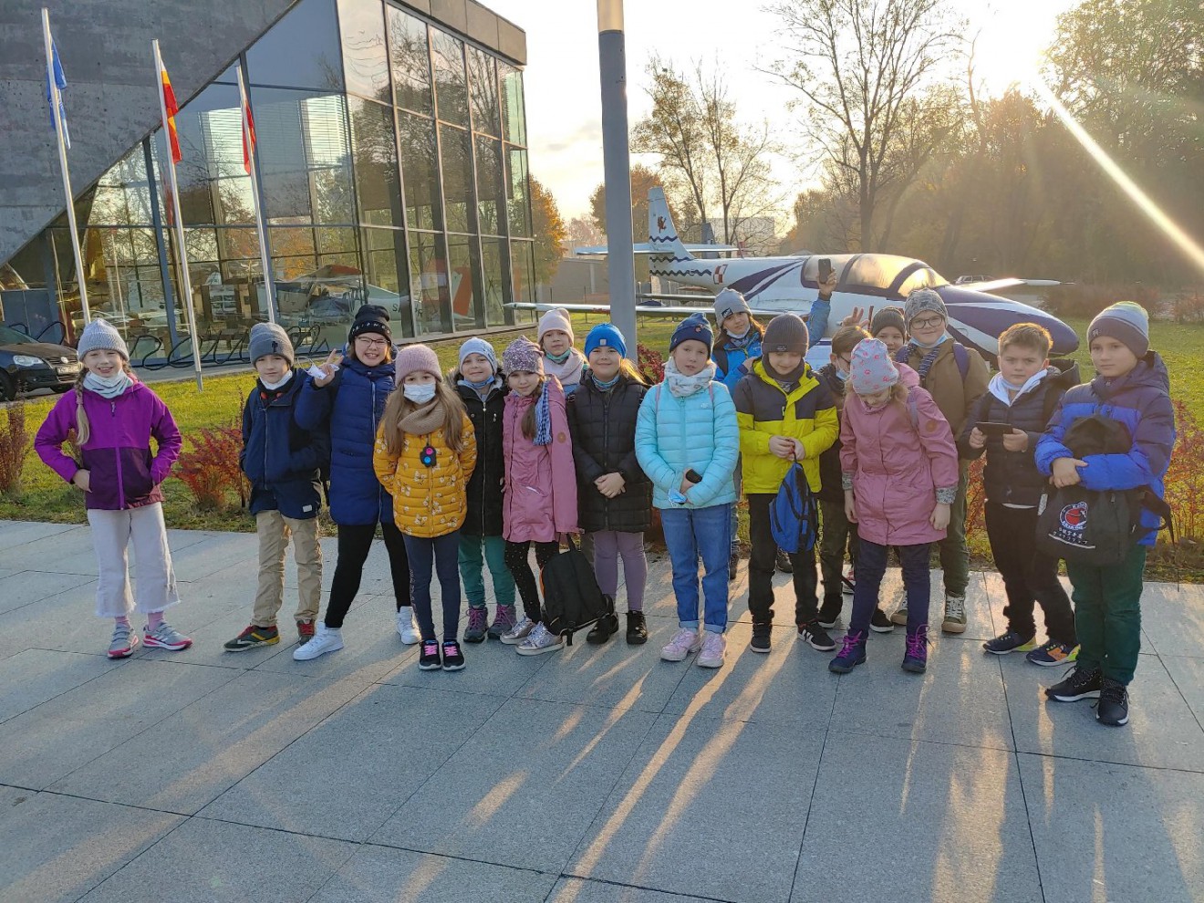 Klasy 1c i 3c w Muzeum Lotnictwa