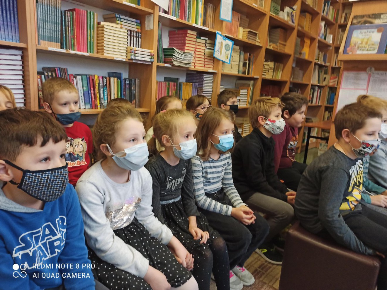 Pasowanie na czytelnika w roku szk. 2021/2022