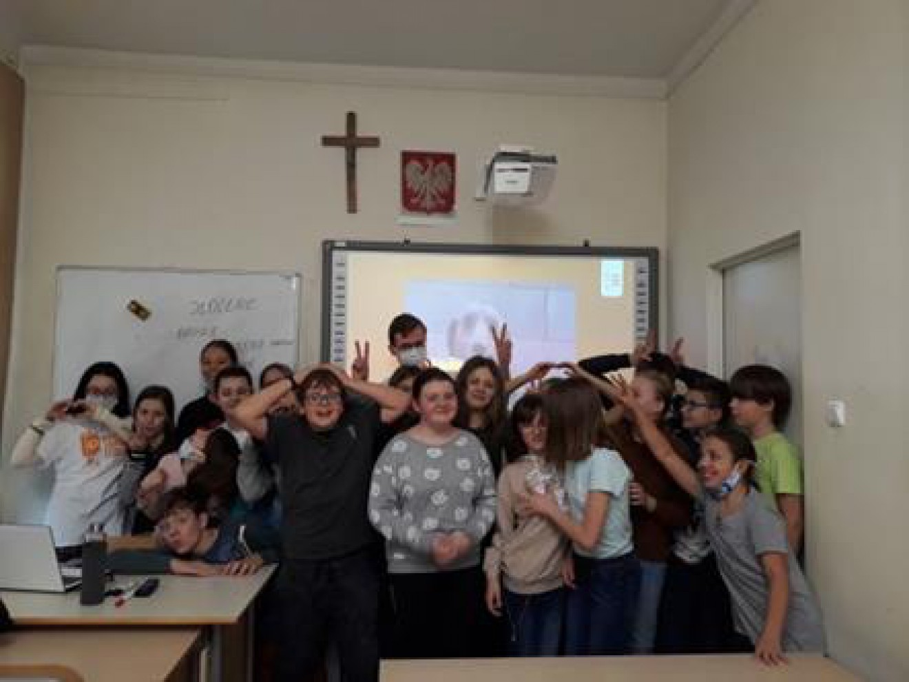 The Largest ( English) Lesson  - wolontariusze AIESEC w naszej szkole