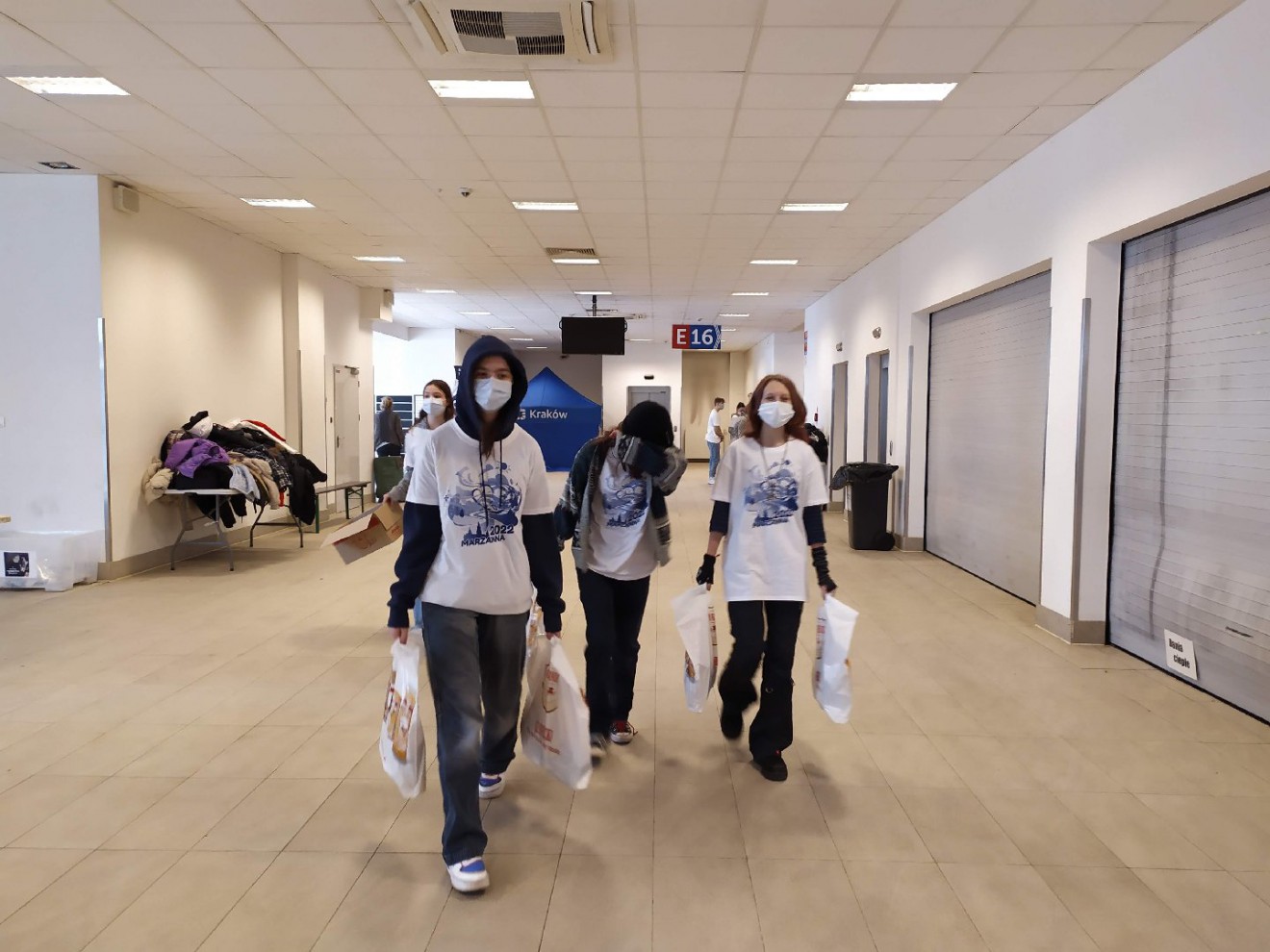 Wolontariusze na Półmaratonie Marzanny