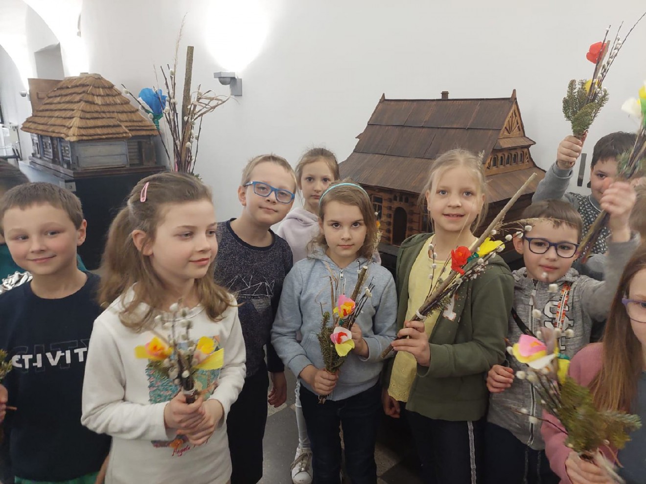 Wielkanoc. Czas odnowy. Klasa 2c w Muzeum Etnograficznym