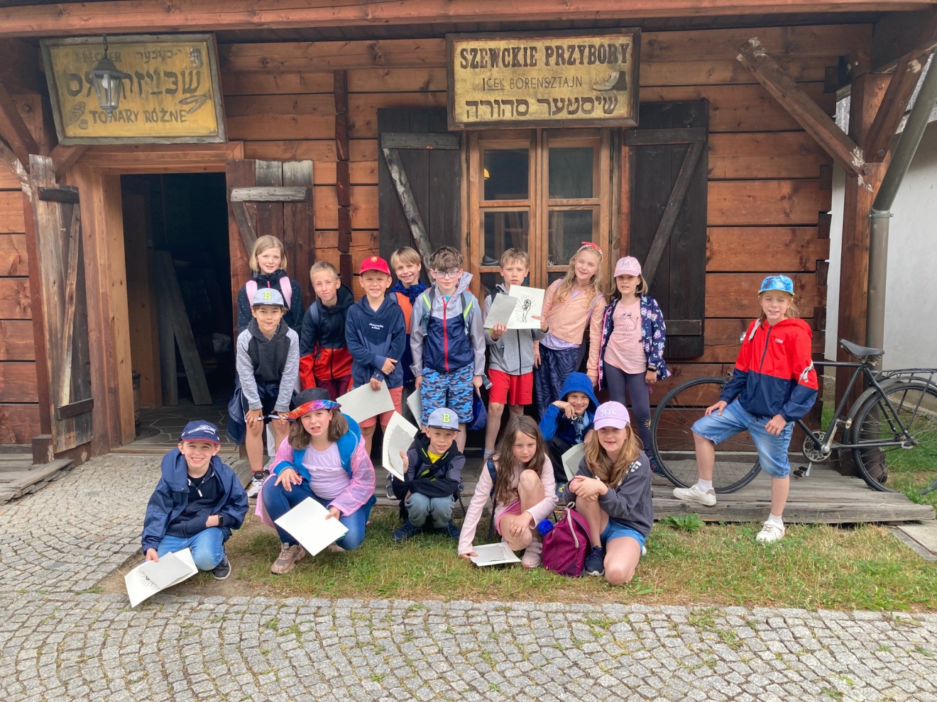 Klasa 3a w Beskidzie Sądeckim