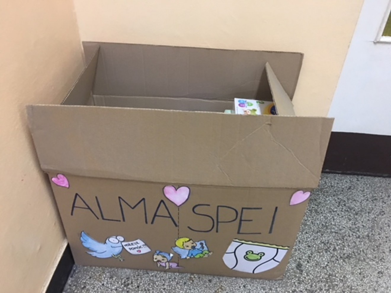 „Pielucha na Zajączka”– pomagamy podopiecznym „Alma Spei”.