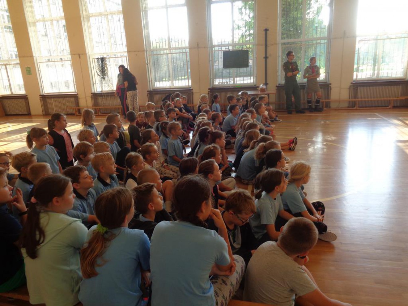 SPOTKANIE Z HARCERZAMI 