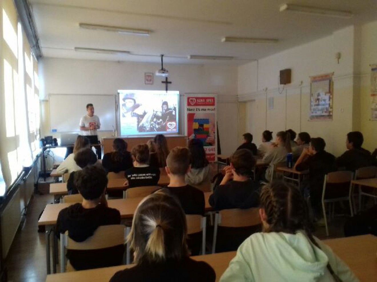 „Szkoła z pasją pomagania” – spotkania z Alma Spei