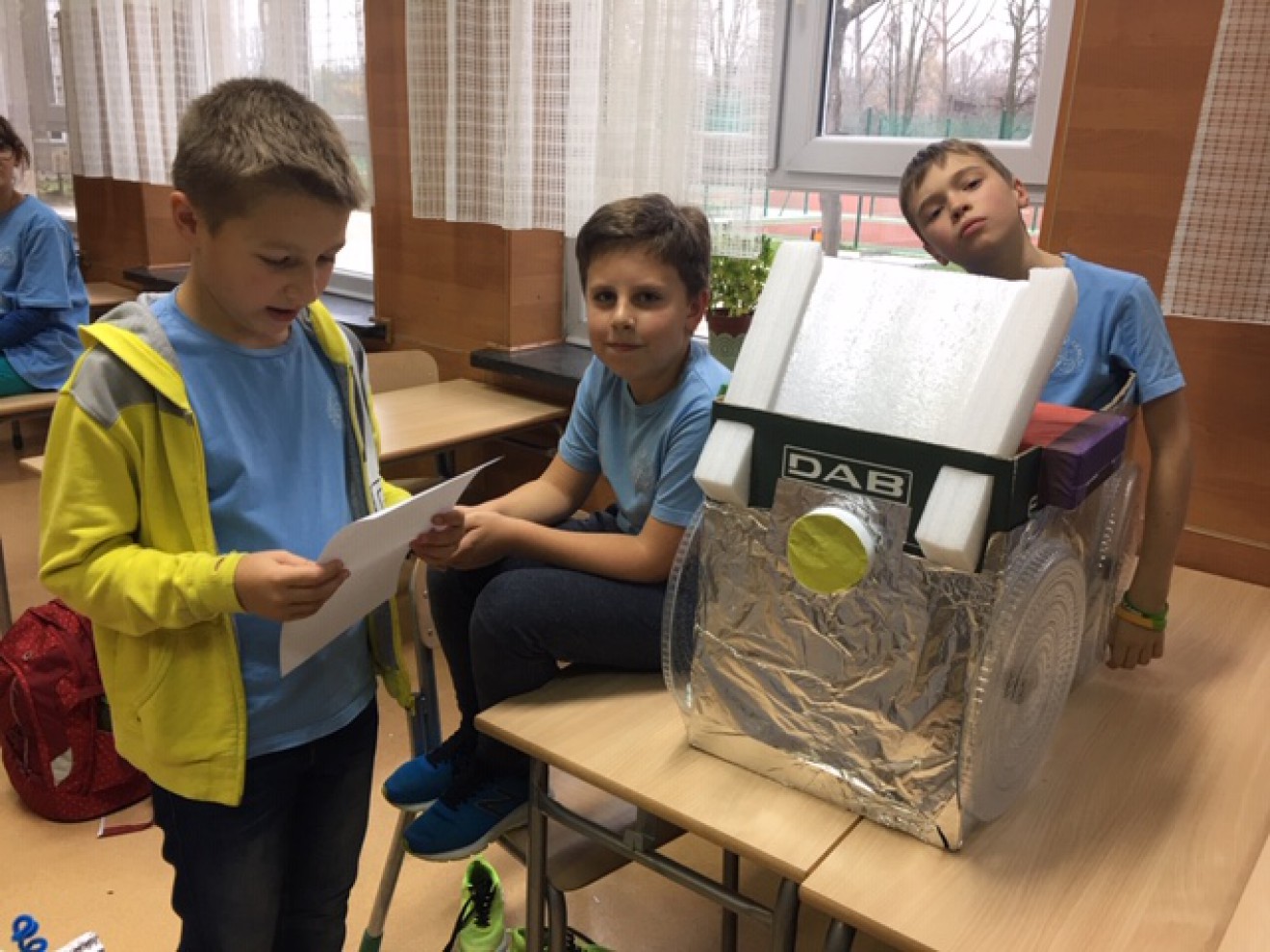 Finał projektu edukacyjnego z języka angielskiego „Future transport”